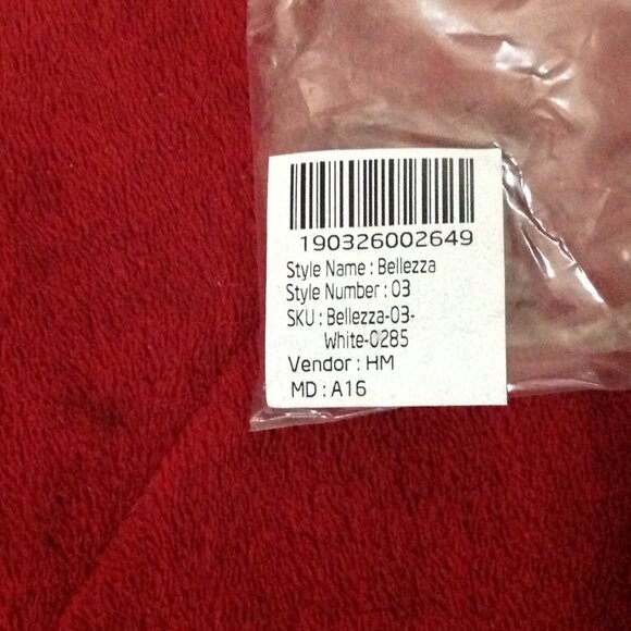 NWT Perverse Unisex Aviators Sunglasses Belllezza White - Picture 7 of 8